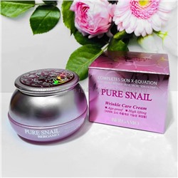 Крем для лица Bergamo Pure Snail Wrinkle Care Cream 50ml