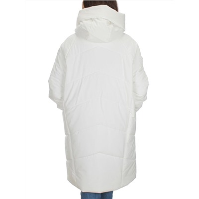 M-9117 WHITE Пальто зимнее женское CORUSKY  (верблюжья шерсть)