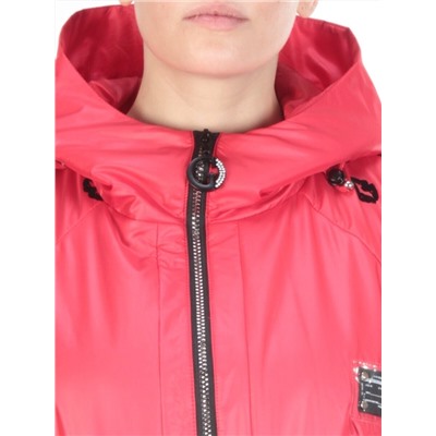 ZW-2166-C RED Куртка демисезонная женская BLACK LEOPARD (100 гр.синтепона)