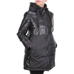Z618-1 BLACK Куртка демисезонная женская (100 гр. синтепон)