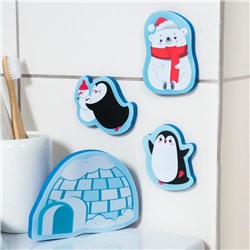 Набор EVA игрушек для ванны "Мишка Умка и его друзья"