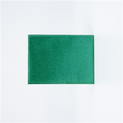 Обложка для автодокументов, цвет зелёный